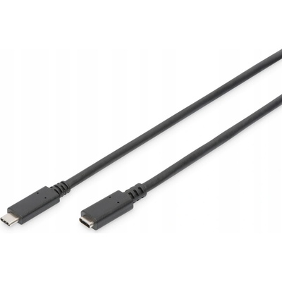 Digitus AK-300210-015-S USB C - USB C, 1,5m, černý