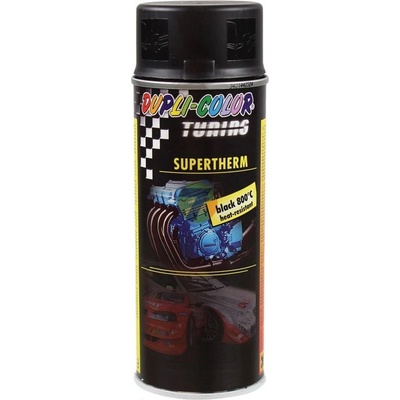 Dupli Color SUPERTHERM super žiaruvzdorná čierna farba 800°C v spreji 150ml