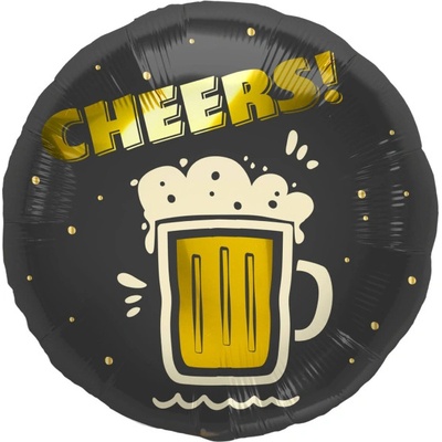 Folat Balonek fóliový Pivo s nápisem Cheers 45 cm