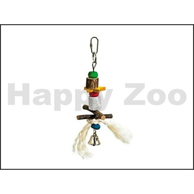 Karlie hračka dřevo, láva a bavlna 21 cm – Zboží Dáma