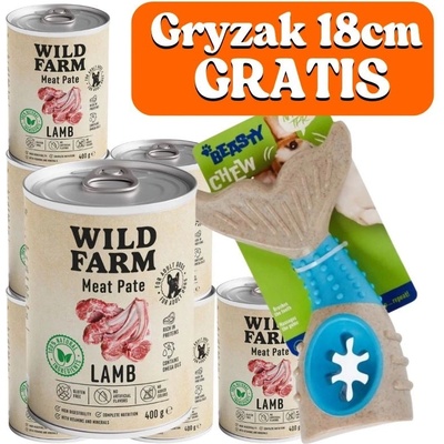 Wild Farm Pate Lamb 6 x 400 g