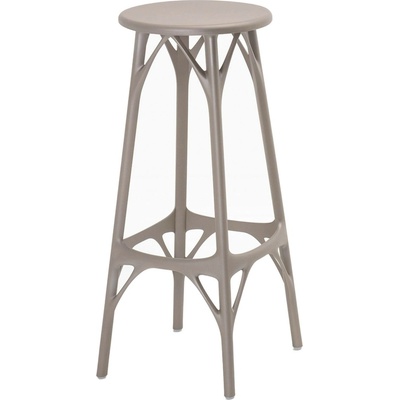 Kartell A.I. light 65 lesklá šedá