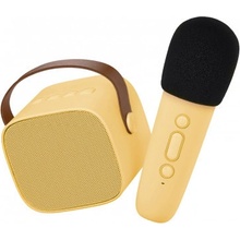 Lalarma Bluetooth Karaoke set Mikrofon a Reproduktor Yellow