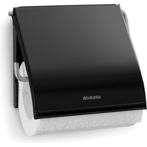 ASTONISH Държач за тоалетна хартия Brabantia ReNew Matt Black (90300277)