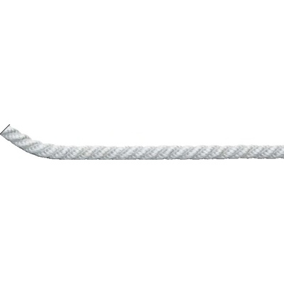 FSE Polyamidové trojvrkočové lano biele Φ 8-24 mm Priemer 14 mm kód: 152140