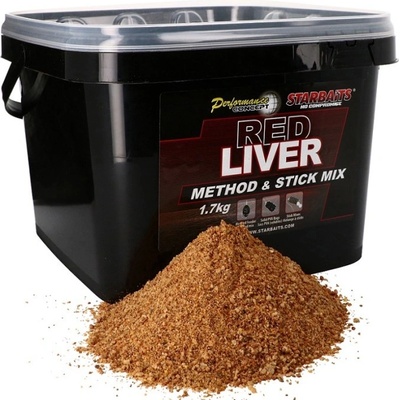 Starbaits Method Mix Stick Mix Red Liver 1,7kg
