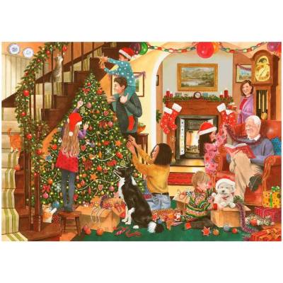 The House of Puzzles Zdobenie stromu Tre XXL 500 dielov
