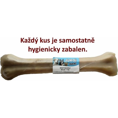 JUKO Kost byvolia Snacks 30 cm 1 ks