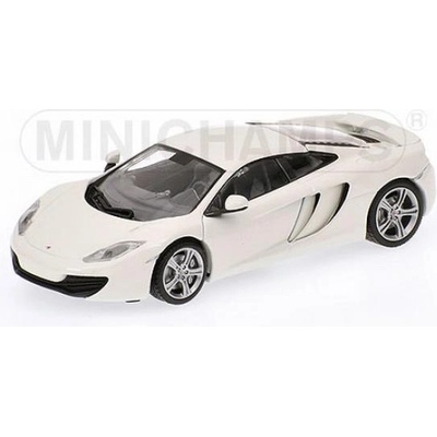 MINICHAMPS 1: 43 mclaren mp4-12c 2011 БЯЛО