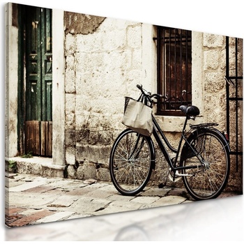 Obraz jedinečný retro bicykel
