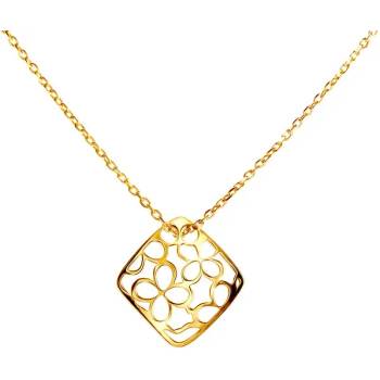 Image 1 of SAVICKI Колие с цвете savicki: позлатено сребро