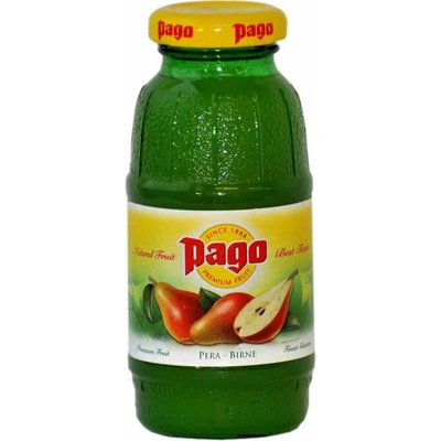 Pago hruškový džús v skle 200 ml