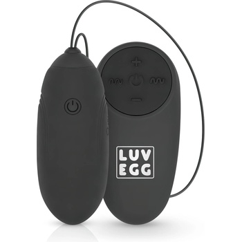 LUV EGG - аку, безжично вибро яйце (черно)