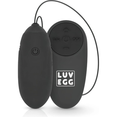 LUV EGG - аку, безжично вибро яйце (черно)