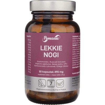 Panaseus Light Legs 490 mg 50 kapsúl