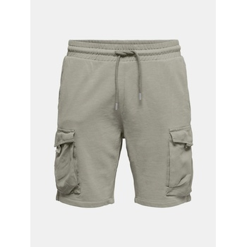 Only & Sons Nicky kraťasy 22019126 Pussywillow Gray