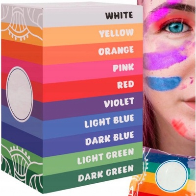 ISO 10564 Holi barevný prášek 10x100 g color – Zboží Dáma