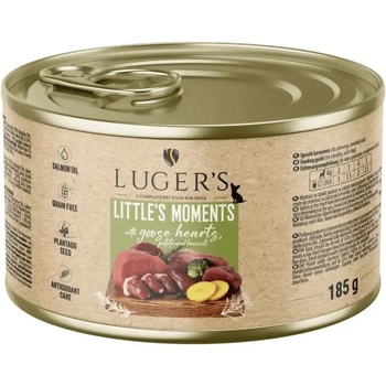 Luger’s Superfood Luger`s Dog за дребни породи кучета с гъши сърца 185gr
