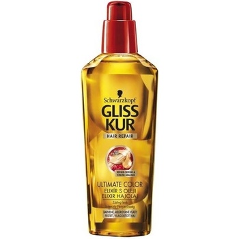 Gliss Kur Ultimate Color elixír s oleji pro barvené vlasy 75 ml