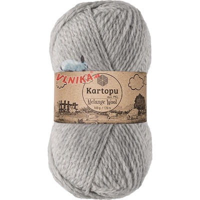 Kartopu Příze Melange Wool Varianta: K1000