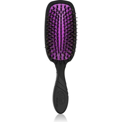 Wet Brush Pro Shine Enhancer четка за изглаждане на косата Black-Purple