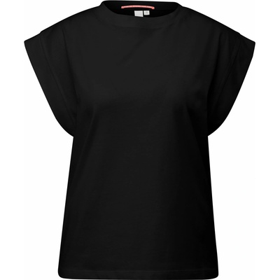 s.Oliver Dámske tričko Q/S T-SHIRT čierna