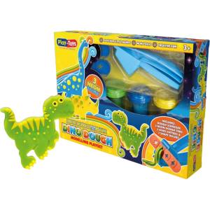 Play-Toys Комплект с моделин Play-Toys - Динозаври (1789) - ozone