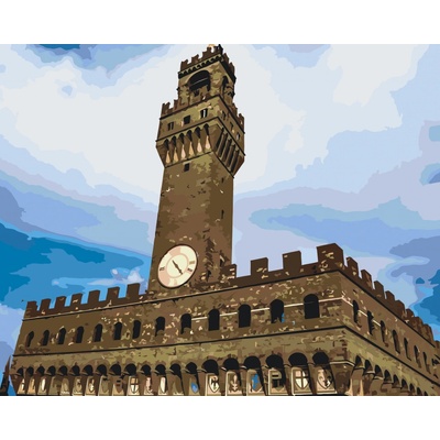 Vymalujsisam.sk Malování podle čísel Uffizi veža Taliansko