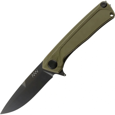 ANV Knives Z100 - BB, DLC, LINER LOCK, G10 OLIVE ANVZ100-058