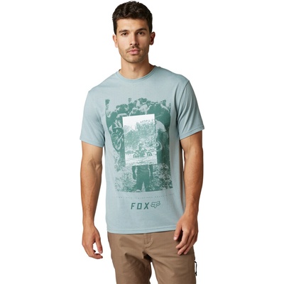 Fox triko Aiming High Ss tech Tee Gunmetal