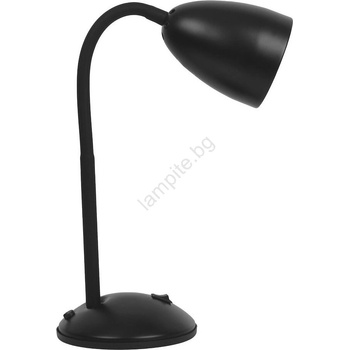 MILAGRO Настолна лампа LOGIC 1xE27/60W/230V черен (MI2601)