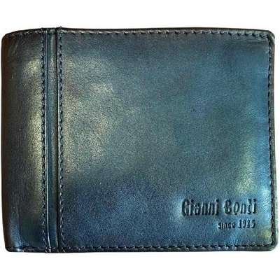Gianni Conti pánská kožená peněženka tmavě modrá 4067412 jeans