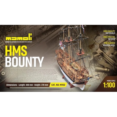 Mamoli Фрегата H. M. S. Bounty 1: 100 (MV52)
