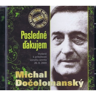 Posledné ďakujem - Michal Dočolomanský - Dočolomanský Michal