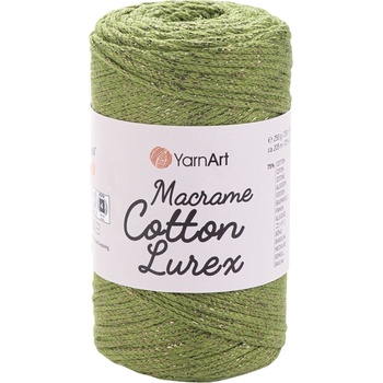 YARNART Macrame Cotton Lurex 2 mm 205 m 741 юта (Macrame Cotton Lurex 741)