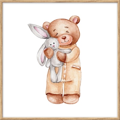 knor Детска картина 20x20 cm Teddy Bear (DB2020,084L15,18,003)
