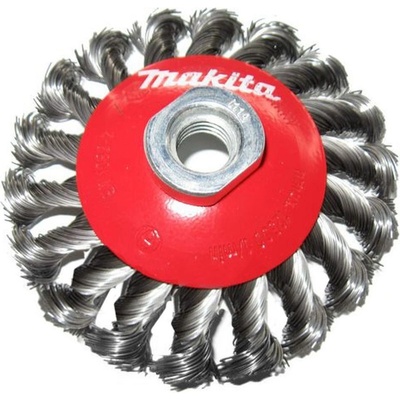 Makita P-04494 Kužeľovitá kefa z oceľového drôtu ø100