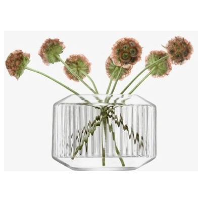 LSA International Svícen na čajovou svíčku/váza Rotunda, v. 7 cm, čirá - – Hledejceny.cz