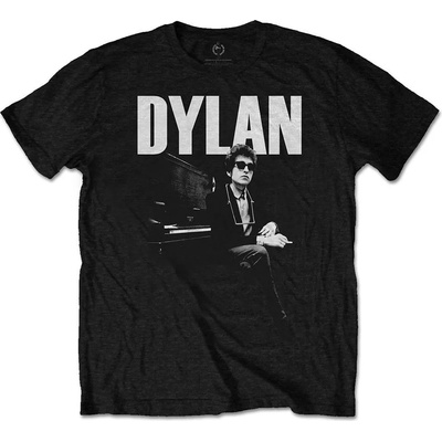 Bob Dylan At Piano Black 2XL Риза (DYLTS10MB05)