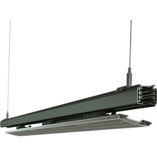 Ledco LED koľajnicové svietidlo T-Line, 45-60W, 4000K, 170lm/W, CRI90, 90°, výk., 1500mm, čierne