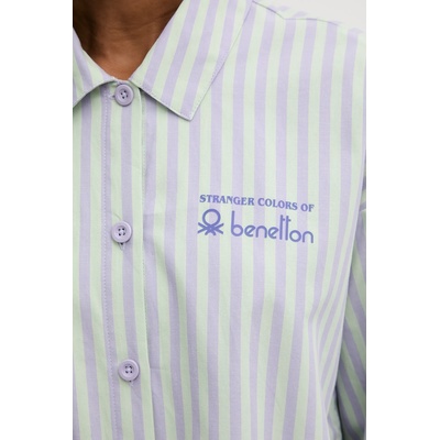 United Colors of Benetton Памучна пижама United Colors of Benetton x Stranger Things (4QFZ3P04B)