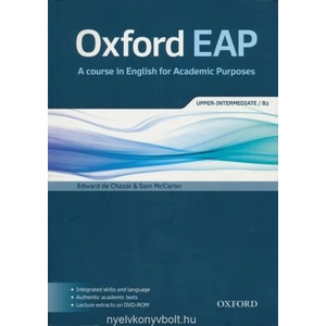 Oxford EAP: Upper-Intermediate/B2: Student's Book and DVD-ROM Pack | Edward de Chazal, Sam McCarter (2012)