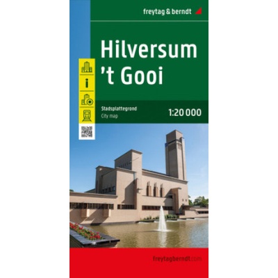 Hilversum / 't Gooi, Stadtplan 1:20.000, freytag & berndt