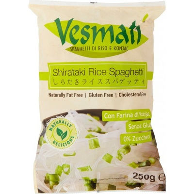 Vesmati bezlepkové cestoviny Shirataki ryžové Spaghetti 250 g