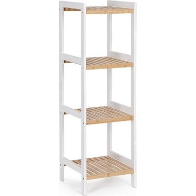 Bizzotto Етажерка Brooklyn нат/бял 4 рафта H100 cm (0734196)