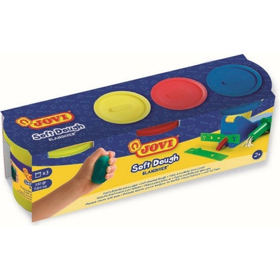 JOVI BLANDIVER měkká modelína 3x110g neonová
