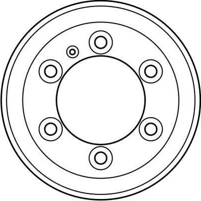 Brzdový buben TRW DB4042 - FORD TRANSIT – Sleviste.cz