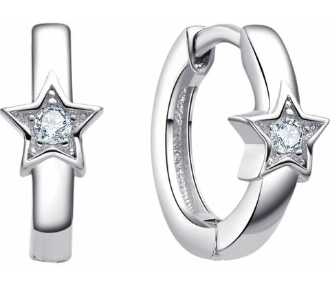 MOISS strieborné detské prstene Star E0003288
