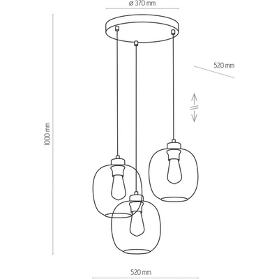 TK Lighting 3184