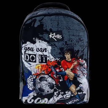 KAOS Ученическа раница 2в1 kaos goal